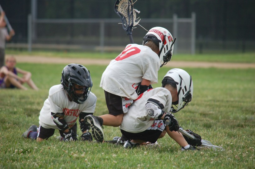 I got man!  I got man!  I got man!  Whose got ball?