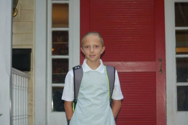 Liz - so pretty in her uniform