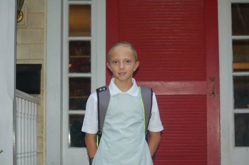 Liz - so pretty in her uniform