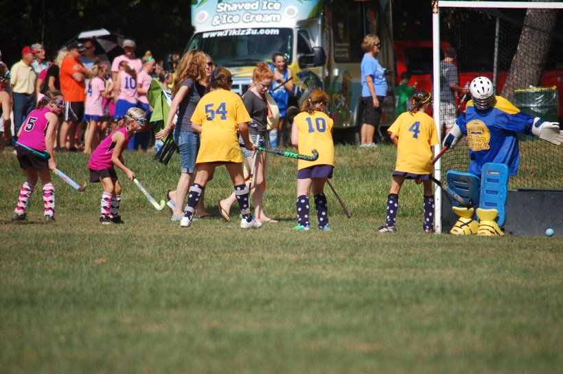 Eden scores against Perry Hall