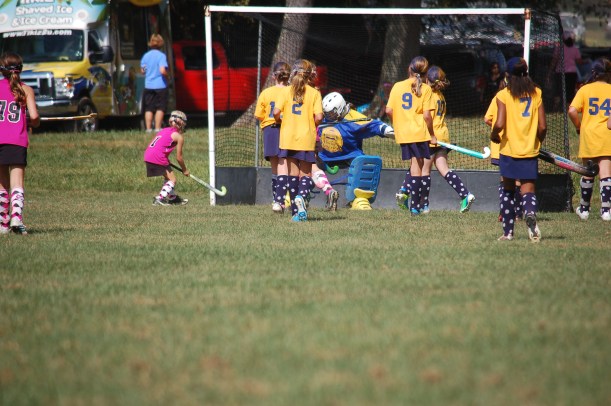 Eden scores 2nd against Perry Hall