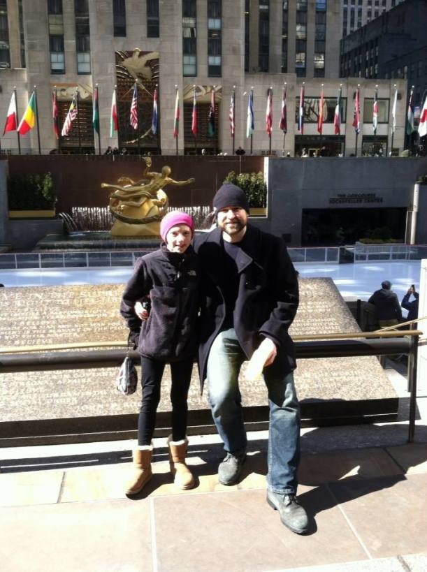 Bob and Liz, Rockefeller Center
