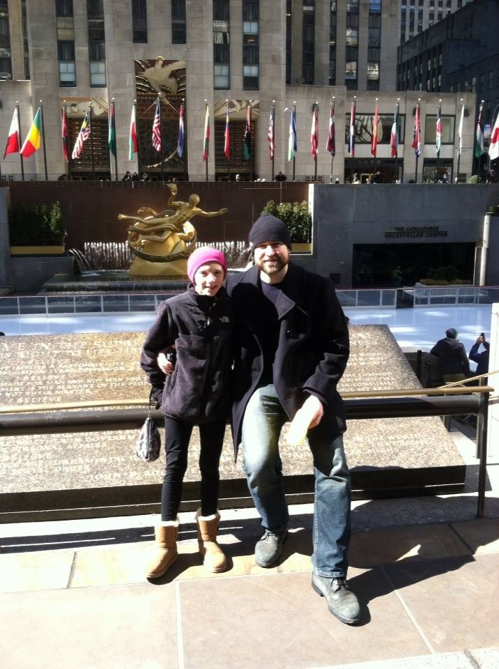 Bob and Liz, Rockefeller Center