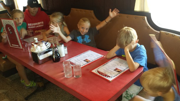 Manos Diner - first stop in Ithaca