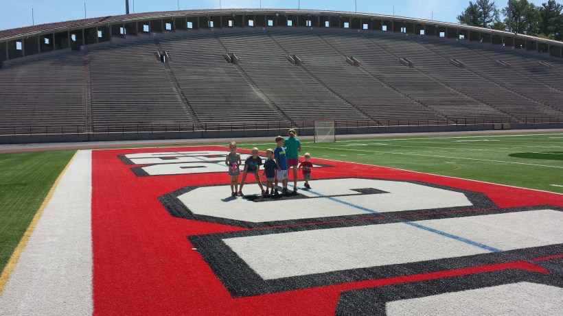 Love this Stadium and those stairs